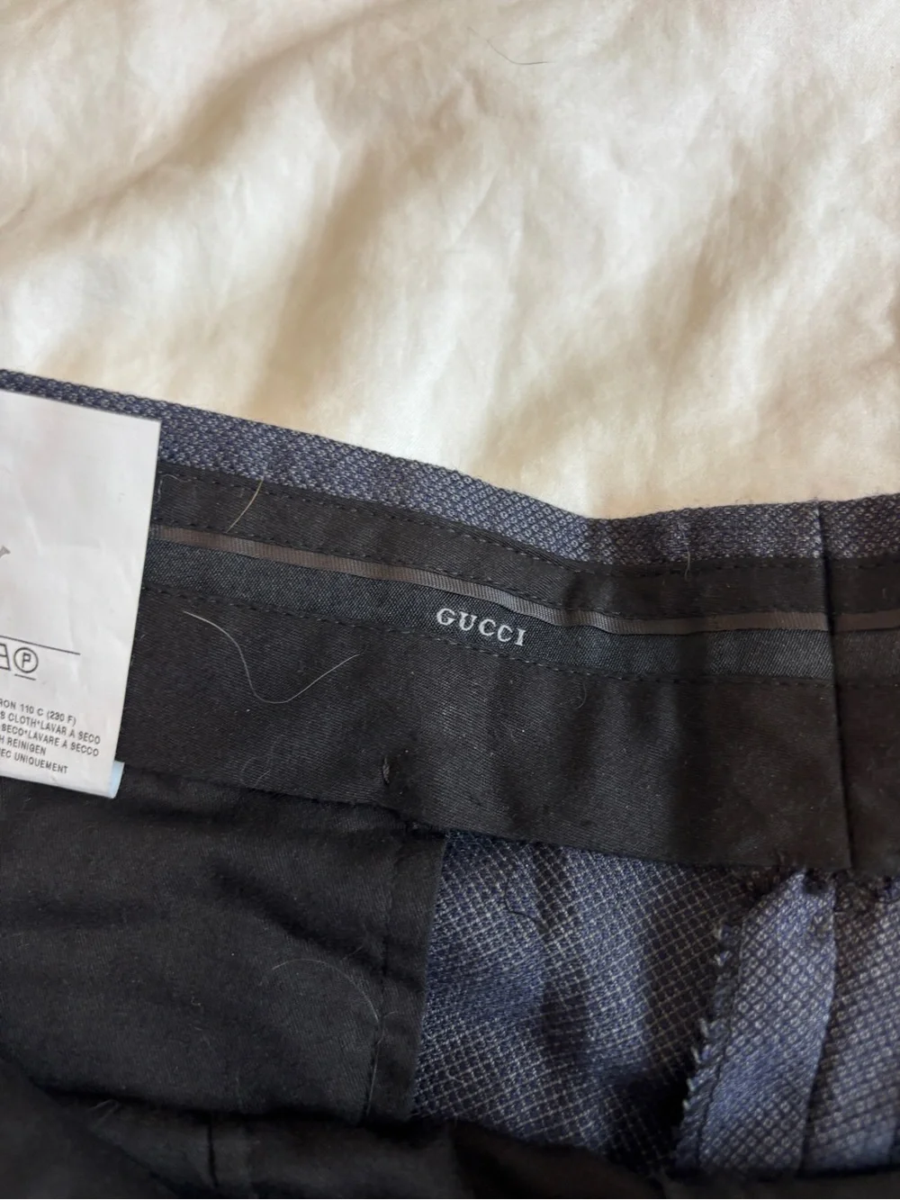 Gucci Men's Dress Pants in Charcoal Gray